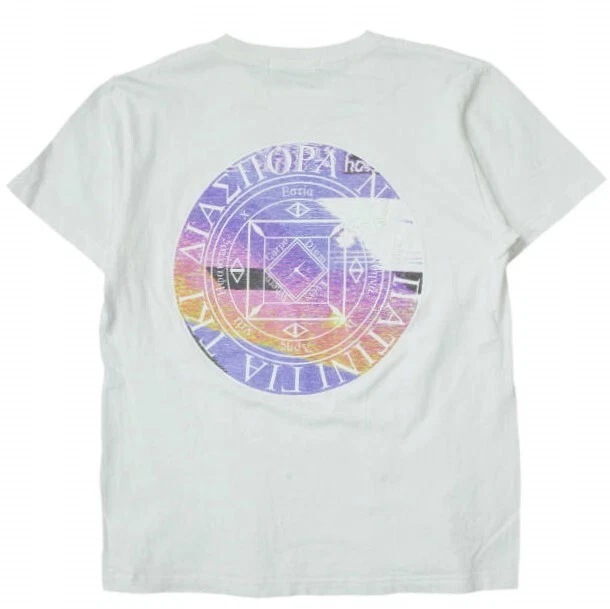 Diaspora skateboards x BEAMS T Magic Circle Tee S white Short sleeve t-shirt