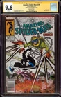 Amazing Spider-Man # 299 CGC 9.6 White SS (Marvel 1988) Michelinie sig Newsstand