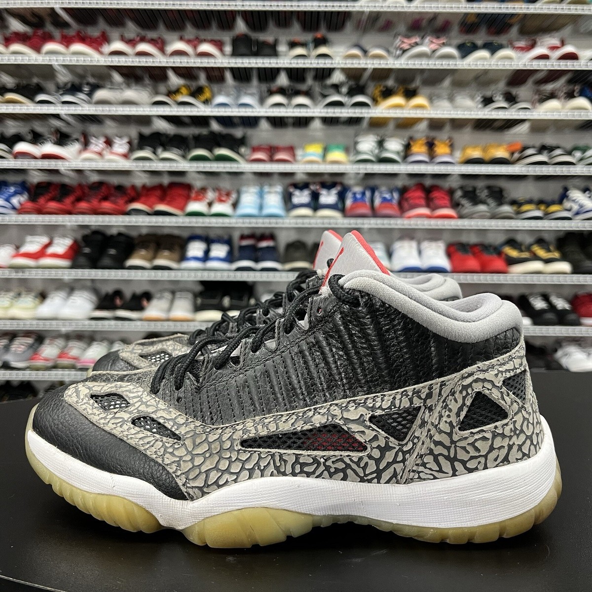 Nike Air Jordan 11 Retro IE Low Black Cement 919712-006