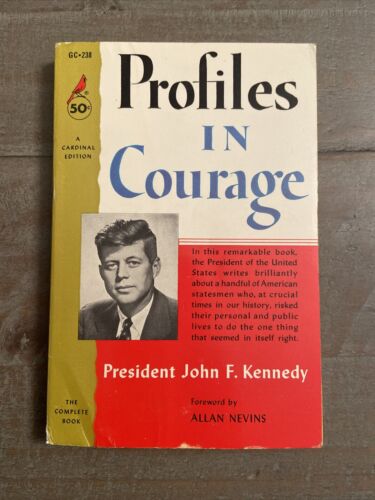 Profile in Courage von Präsident John F. Kennedy 1963 Vintage Taschenbuch