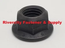 5/16-18 Grade 8 All Metal Flange Lock Nuts 5/16x18 Top Lock Nuts 5/16 x 18 Nut