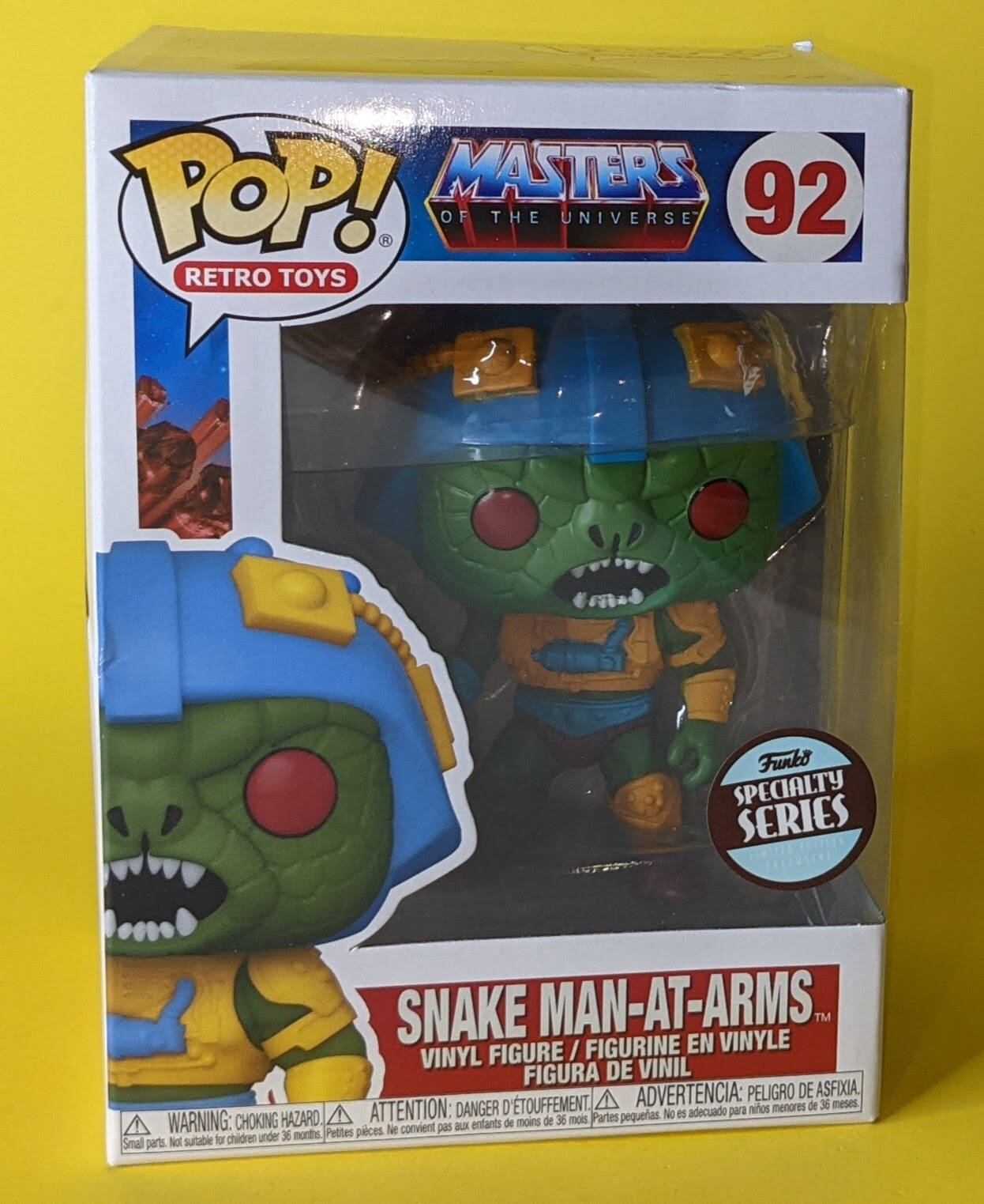 snake man at arms funko
