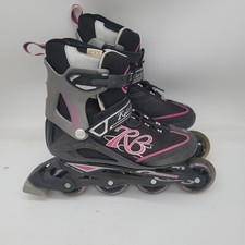 ZETRABLADE Rollerblade Women's Size 8 Fitness Inline Skate Black and Pink
