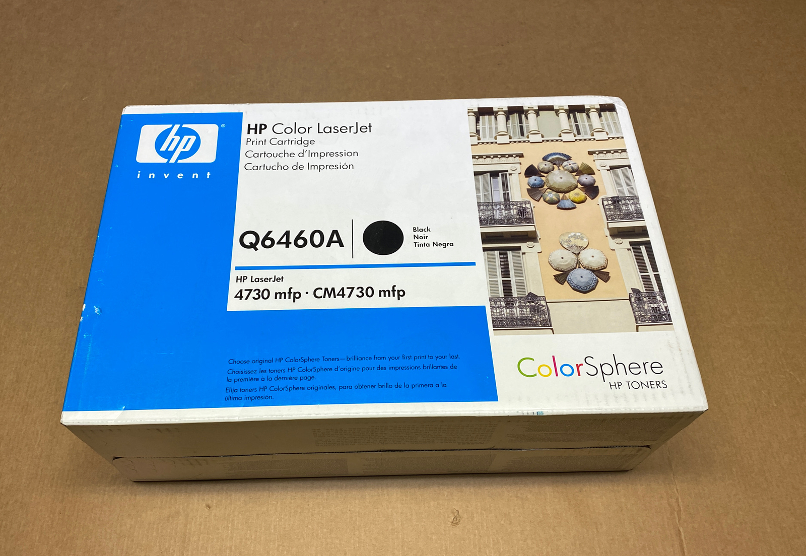 HP Q6460A / HP 644A GENUINE BLACK Toner Cartridge for HP 4730mfp