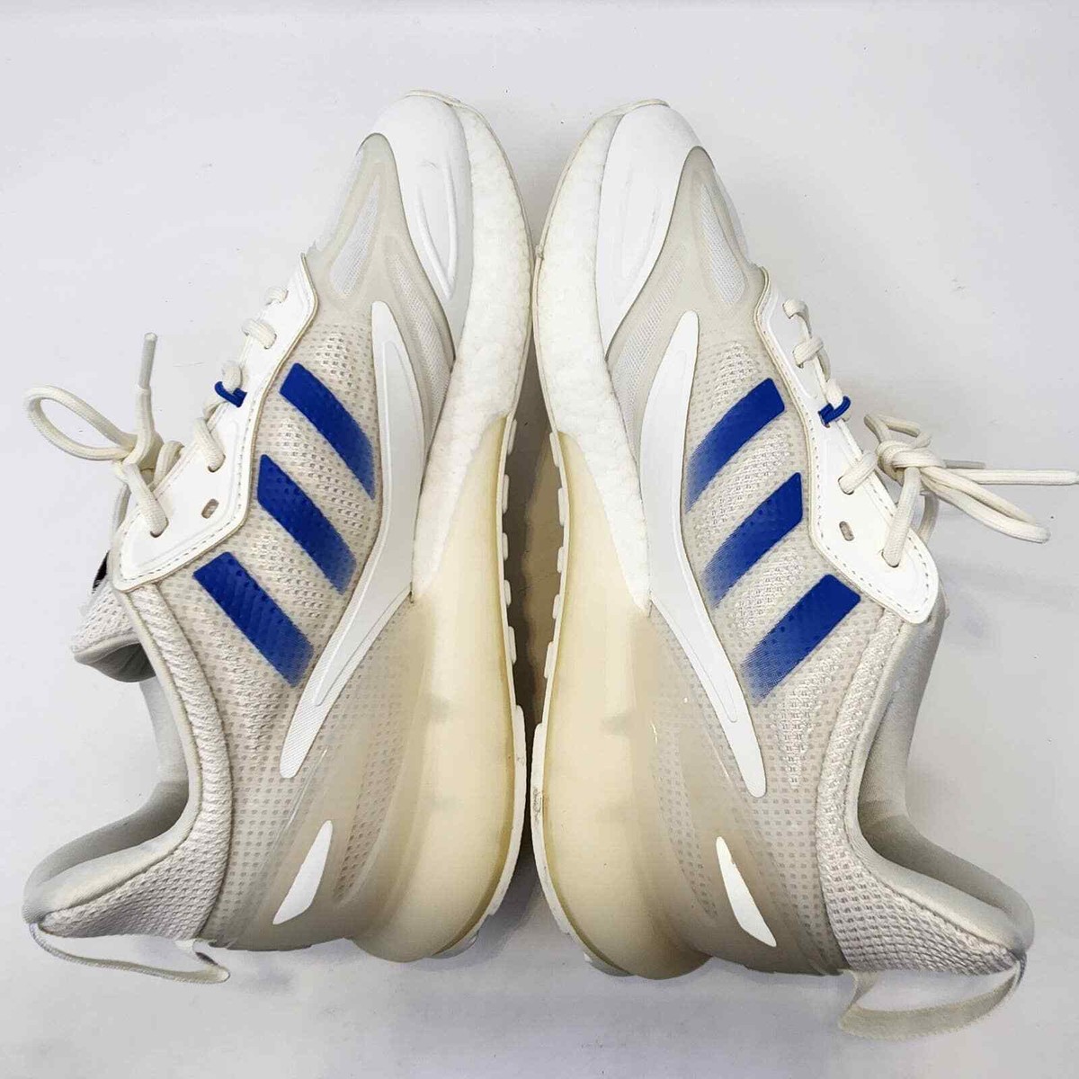Adidas Originals ZX 2K Boost 2.0 Running Shoes Mens 9.5 White Blue Athletic Low Amazon.com | adidas Men main image 3