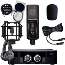 Lewitt Lct 940 Tube Fet Condenser Microphone W/ Headphones, Cable & Pop Filter