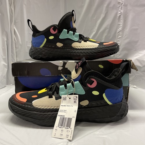 Adidas Harden Vol. 5 FX8666 Kids Black 