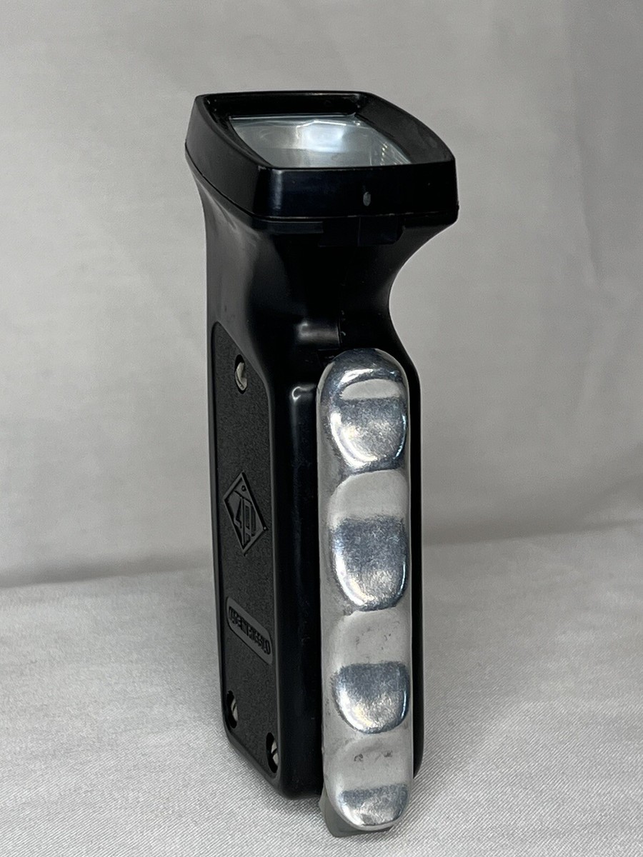 Vintage Russian Hand Generator Flashlight Military Survival Still