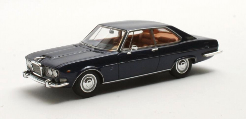 Matrix Jaguar FT Bertone Bleu métallisé 1966 nostalgie d'un coupé vintage 1/43