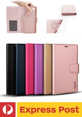 iPhone 7+/ 8+ Plus Shockproof Luxury Leather Wallet HANMAN Cardholder Flip Case