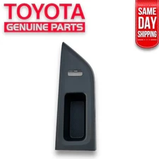 NEW 12 - 14 TOYOTA YARIS FRONT DRIVER LEFT LOCK SWITCH BEZEL TRIM BLACK OEM