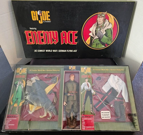 Enemy Ace German BOX SET G.I. JOE COBRA Hasbro COMPLETE NEW 12" Scale
