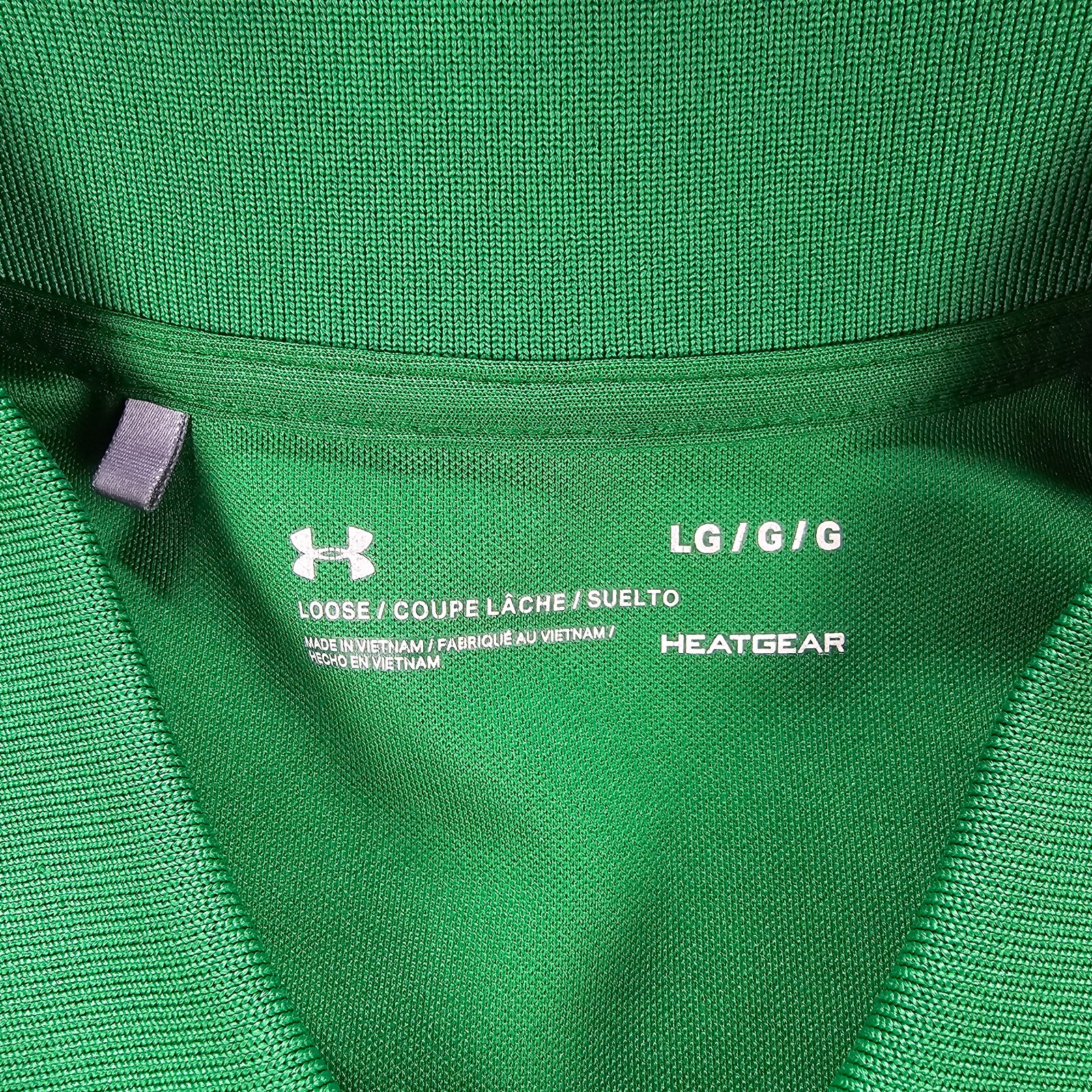 Under Armour Polo Shirt Mens Large Green Whitmoor Country Club Golf Casual thumbnail 6