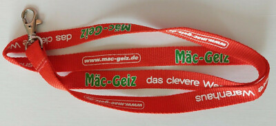 Mäc-Geiz Das clevere Warenhaus Schlüsselband Lanyard NEU (Sonderpreis)