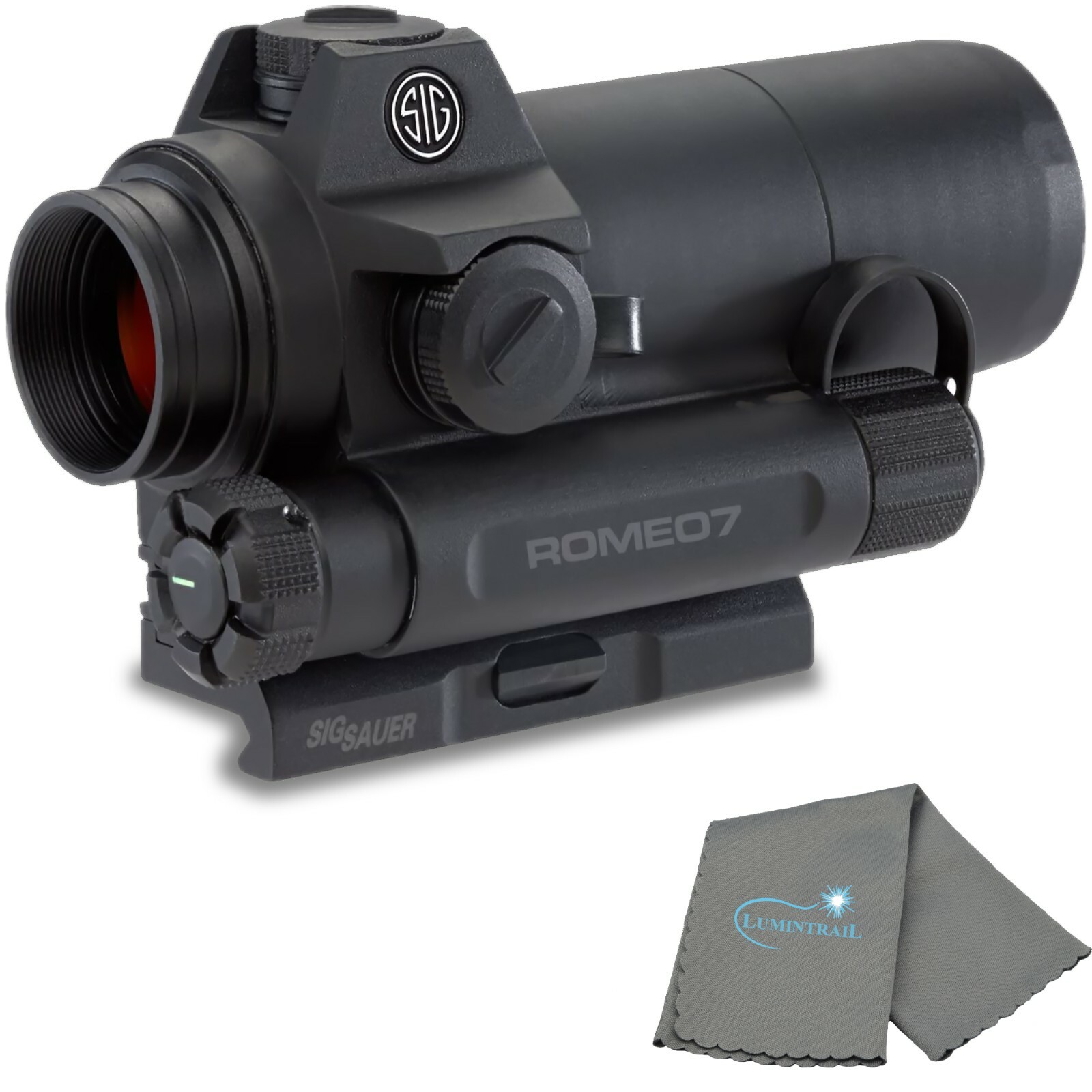 Sig Sauer Romeo 7 Red Dot Sight 1x30mm, SOR71001, with a Lumintrail Lens  Cloth 798681521388 | eBay