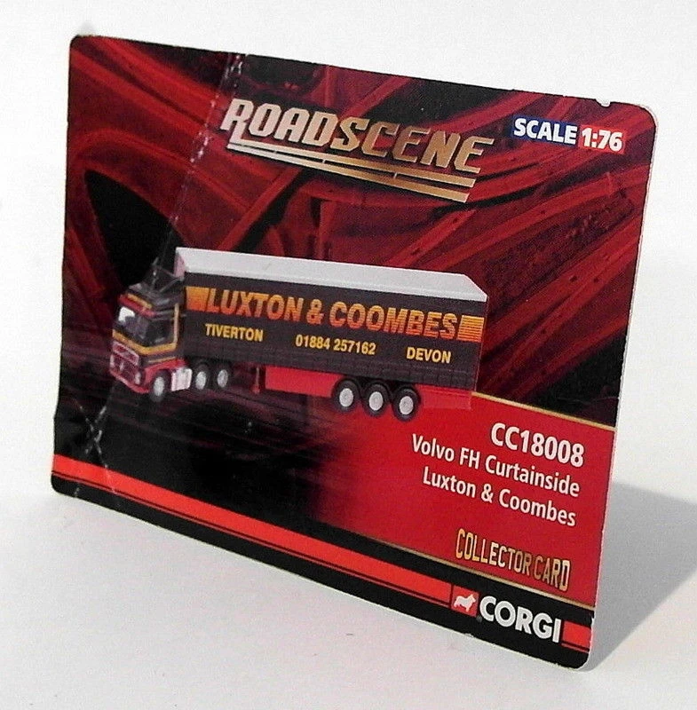 Corgi 1/76 Scale Diecast CC18008 - Volvo FH C/S - Luxton & Coombes - Image 4 of 4