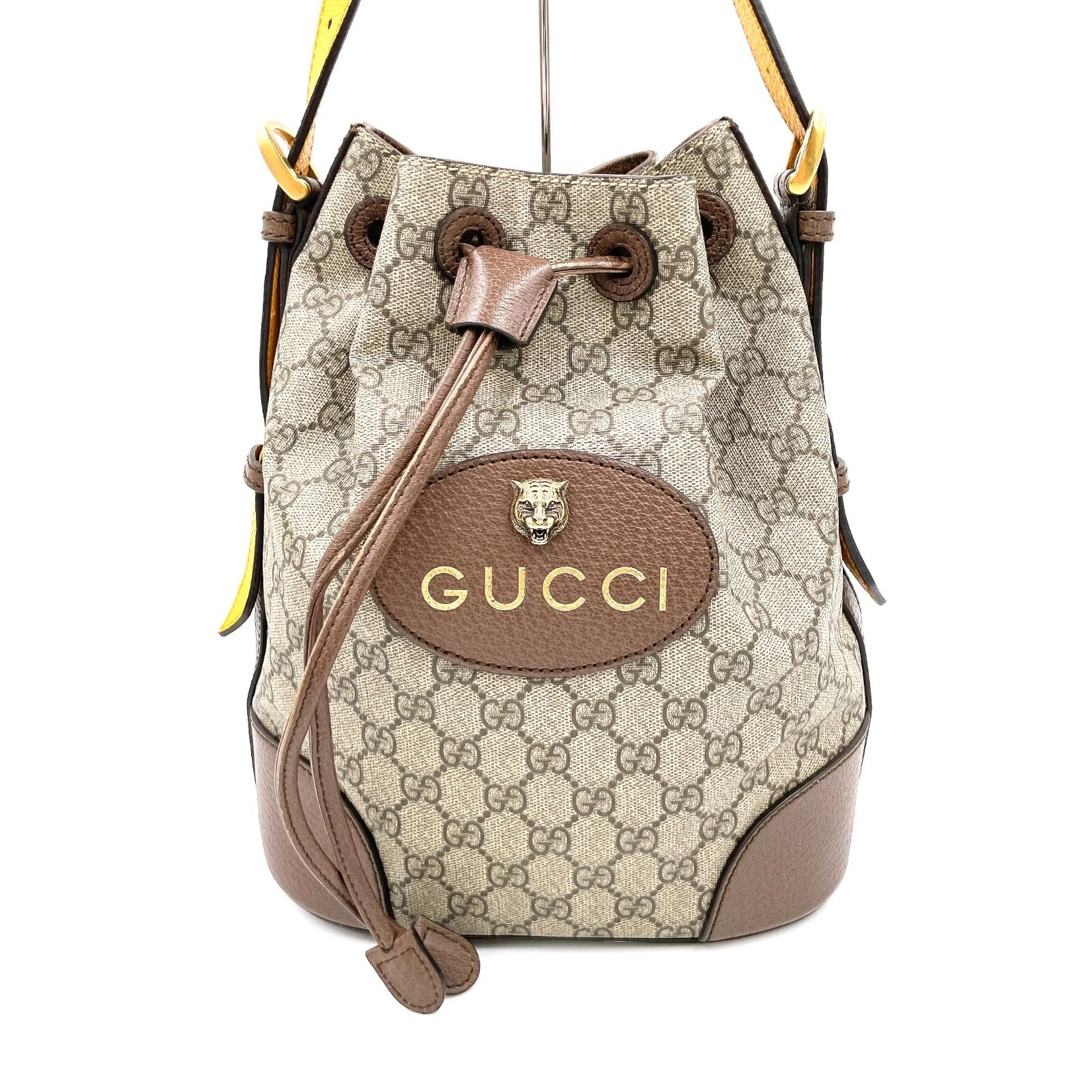 Sac à dos GUCCI Neo Vintage GG Supreme sac à bandoulière tigre marron occasion
