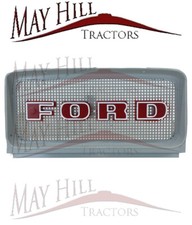 Ford 2000,3000,4000,5000,7000 Tractor Top Grill (Grey/Red Letters)