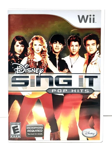 Disney Sing It Pop Hits - Nintendo Wii Game - 2009