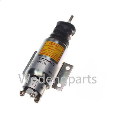 Fits For Woodward Engine 12V Shutoff Solenoid Valve 2003-12E2U1B2S1A SA-3193-12