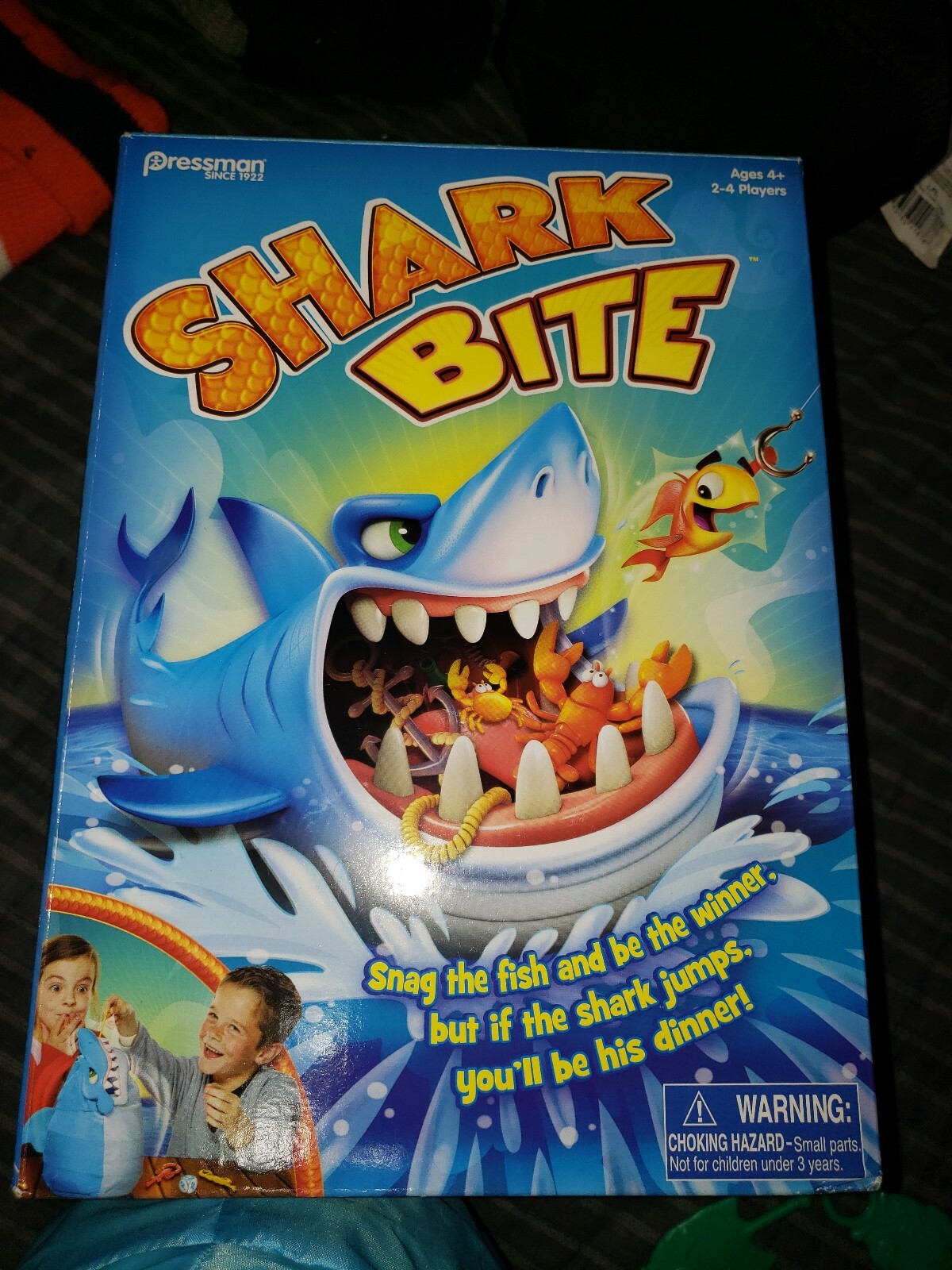 Pressman Toys Shark Bite Game 4524 06 For Sale Online Ebay