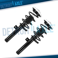 Pair Front Struts w/ Coil Springs Assembly Replacement for 2011 - 2017 BMW X3 X4
