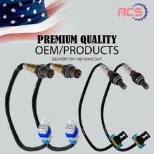 4X Upstream & Downstream Oxygen O2 Sensor OEM For Chevrolet Silverado GMC Sierra