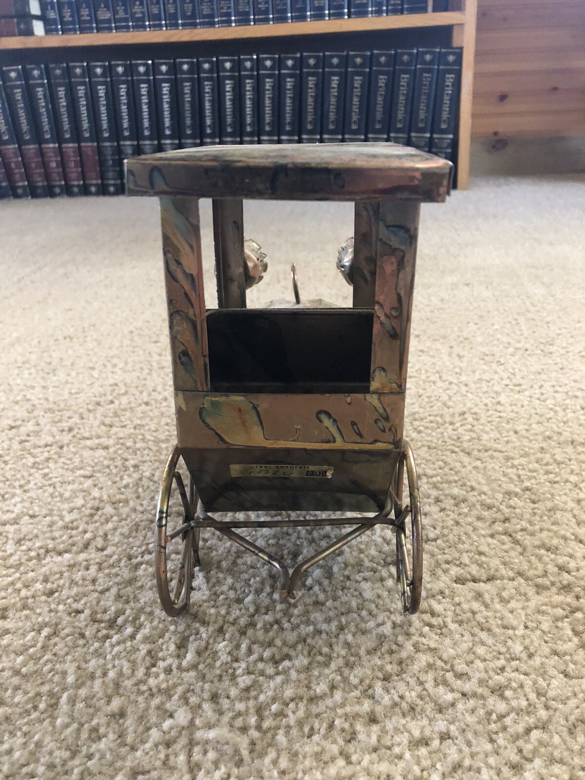 Vintage Metal Car Music Box George Imports Inc | eBay