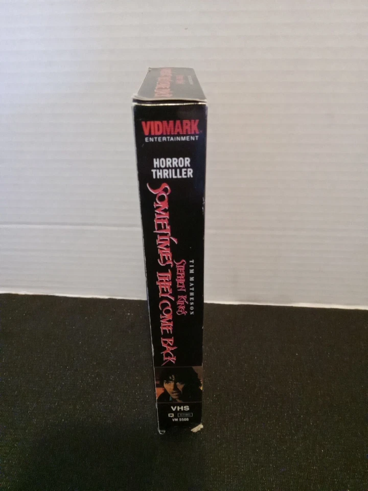 Stephen King’s SOMETIMES THEY COME BACK horror movie VHS video VIDMARK release - Image 4 of 4