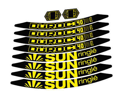 Sun Ringle Duroc 30 275 Felgenaufkleber Aufkleber Mountainbike Enduro Mtb Rad