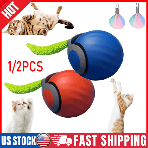 1/2pcs Speedy Tail 2.0, Speedy Tail Cat Toy, Interactive Cat Toy for Indoor Cats