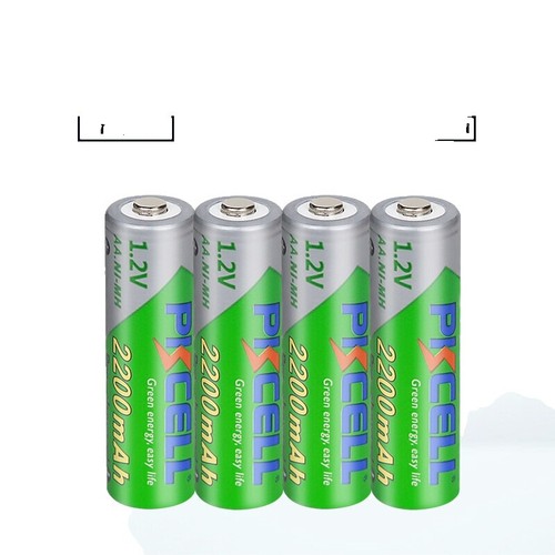 Duracell AA NiMH Wiederaufladbare Akkus – 4er Pack, 2450 MAh, Für Digitalkameras & Hochleistungsgeräte