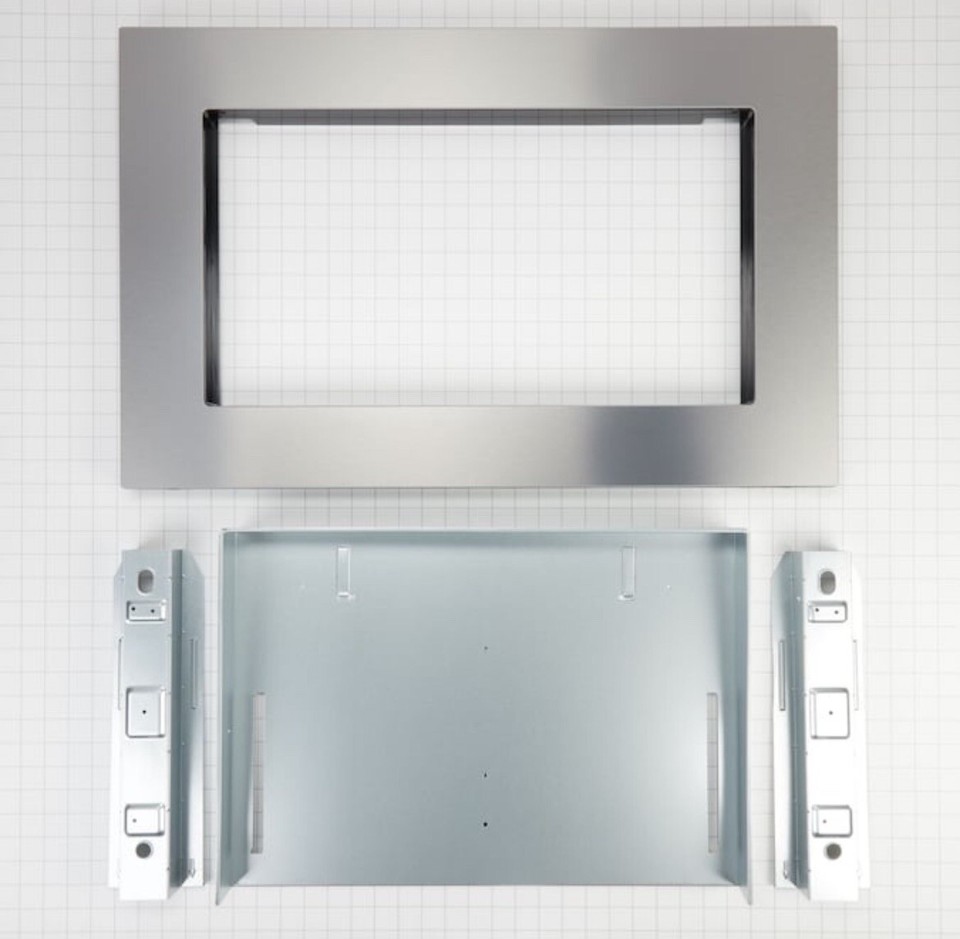 Whirlpool MK2160AZ 30in Microwave Trim Kit, Stainless Steel Finish eBay