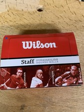 Wilson Staff Blue Dot Squash Ball  Box Of 10