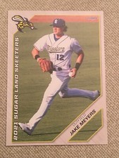 JACOB JAKE MEYERS Rookie Card RC Houston Astros MILB 2021 Sugarland Skeeters 