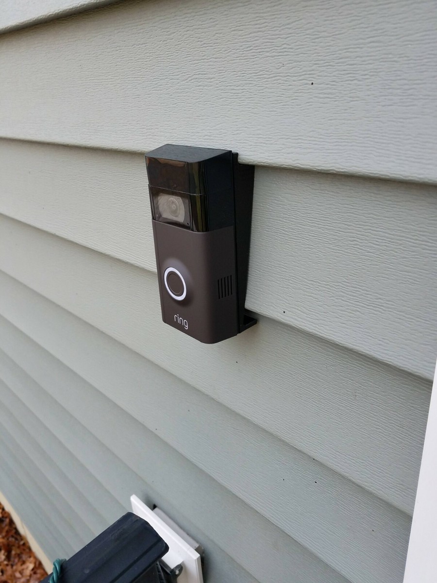 Ring 2, 3, plus, 4, 2nd 2020 Ring Pro Doorbell Vinyl Siding Angle Down  Mount