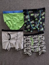 Wonder Nation Boys Underwear 4-Pack 3 Boxers 1 Brief M 8 Mutlicolor