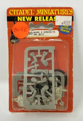 Games Workshop Warhammer Blister 90s Citadel Miniatures NIB OOP
