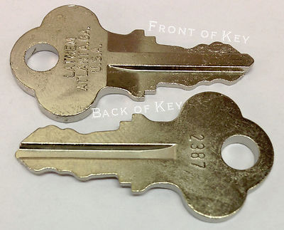 LATHEM 2121 TIME CLOCK KEY (1) FREE SHIPPING
