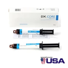 Dental Dual Cure Core Build Up Flowable Composite Resin Refill Shade A2 A3 8g/Pc