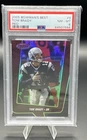 2005 Bowman's Best #9 Tom Brady Red Foil #/499 PSA 8 NR Mint