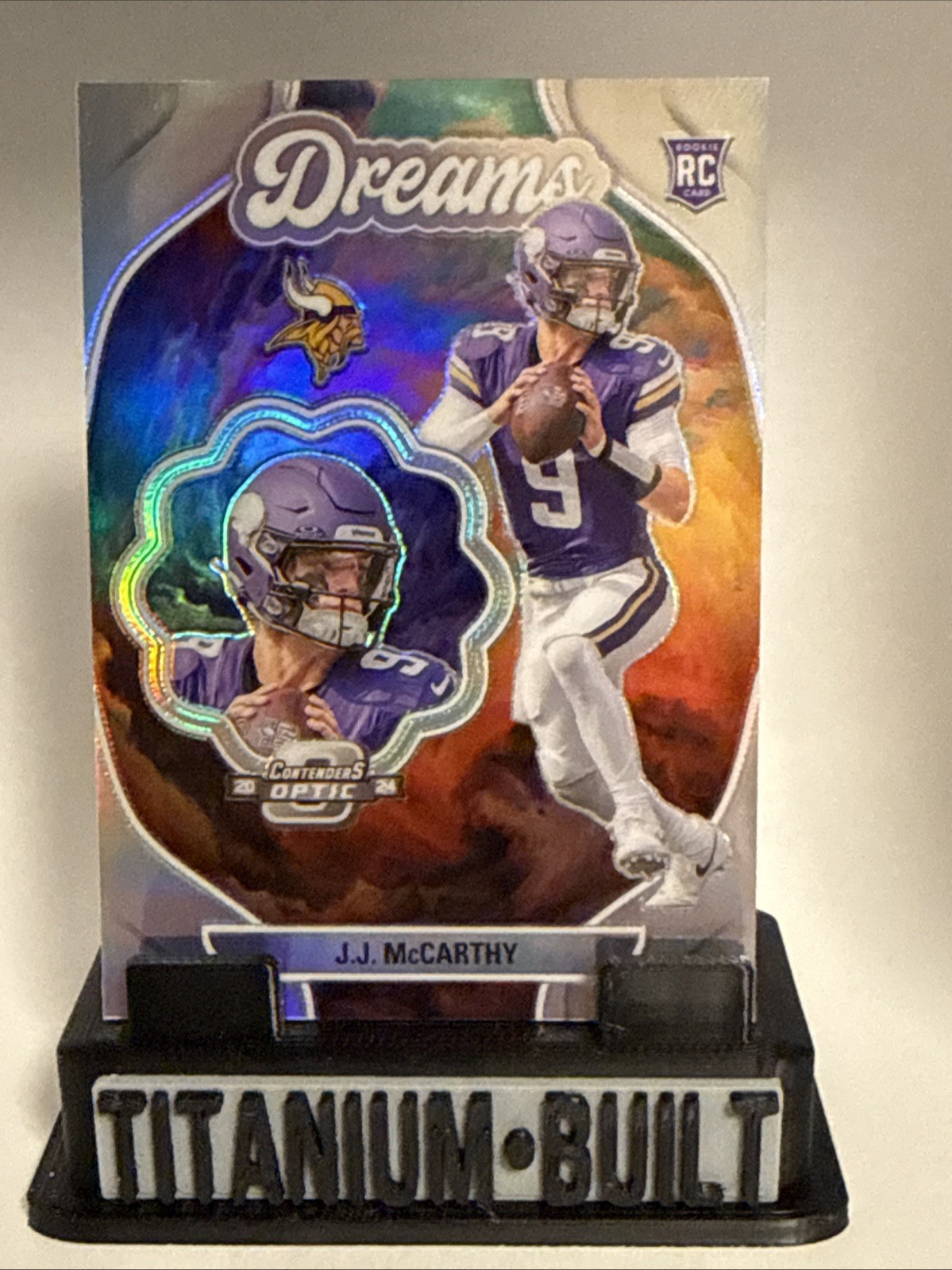 2024 Panini Contenders Optic Dreams JJ McCarthy #DJMY