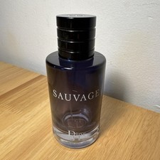 Dior Sauvage Perfume Cologne Fragrance Bottle 100ml Empty