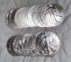 Tube Of 20 2022 Silver American Eagle Coins