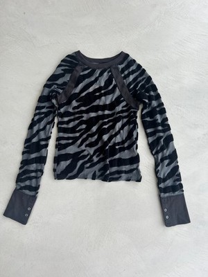 Free People We The Free So üppiges Lagenlook-Top.  Schwarz.  XS.