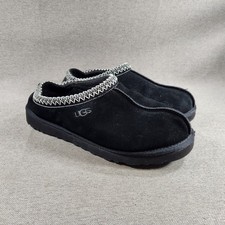 UGG Tasman II Black Suede Men's Size 10 On Slippers Shoes