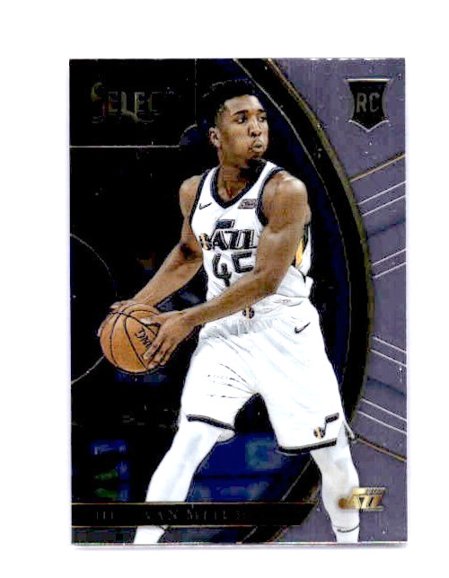 2017-18 Select Donovan Mitchell RC Rookie Concourse #11 Jazz