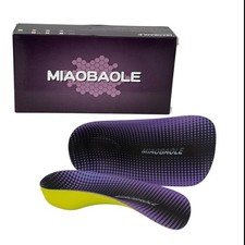 Arch Support Inserts 3/4 Orthotics Shoe Insoles for Women Men L Plantar Fascitis