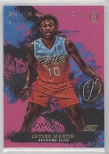 2021-22 Topps Inception OTE Overtime Elite Magenta 77/99 Jaylen Martin #95 1b8