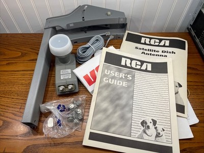 RCA Satellite Direct Tv System Dish Mounting Installation Bracket Manual 246492